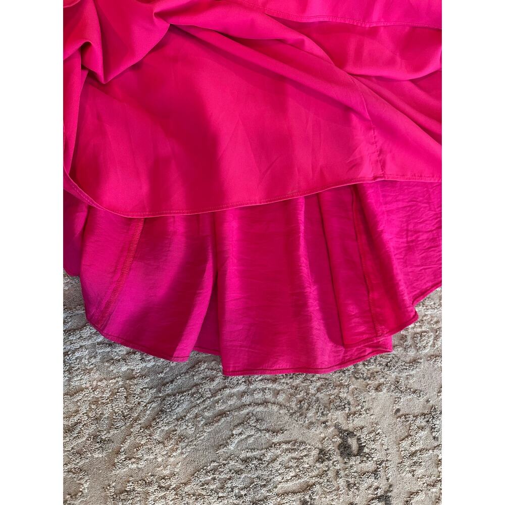 Voyageur by Mersea Hot Vibrant Pink Sleeveless Maxi Dress Sz. Small/Medium - Picture 9 of 12
